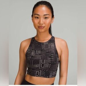 Lululemon Energy High-Neck Longline Bra Size 4